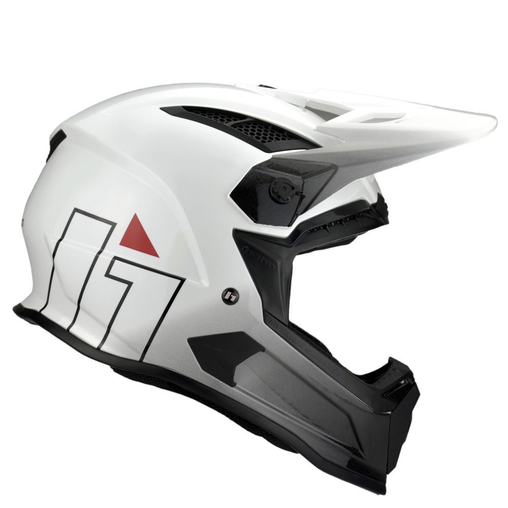 Шлем для мотокросса Hebo HMX-P01 Brain, белый