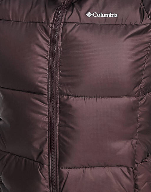 

Фиолетовая куртка с капюшоном Columbia Puffect Mid