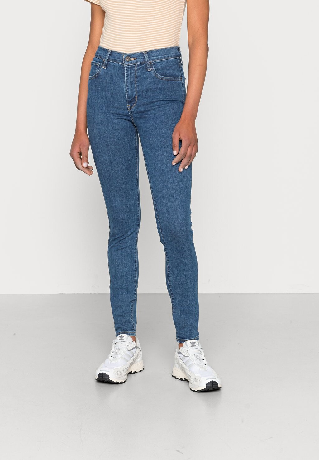 

Джинсы Skinny Fit Levi's 720 High Rise Super Skinny, синий