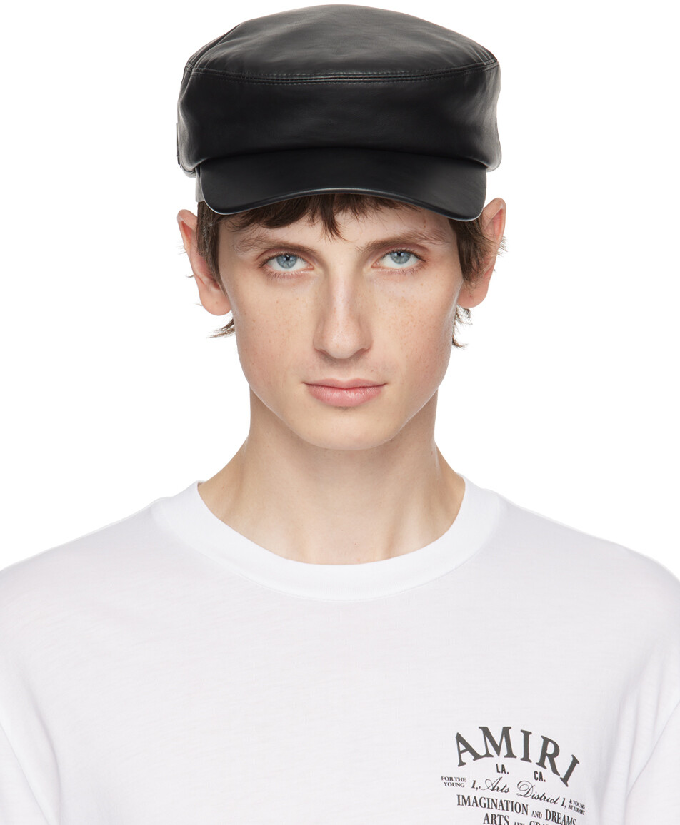 

Черная шляпа водителя AMIRI
