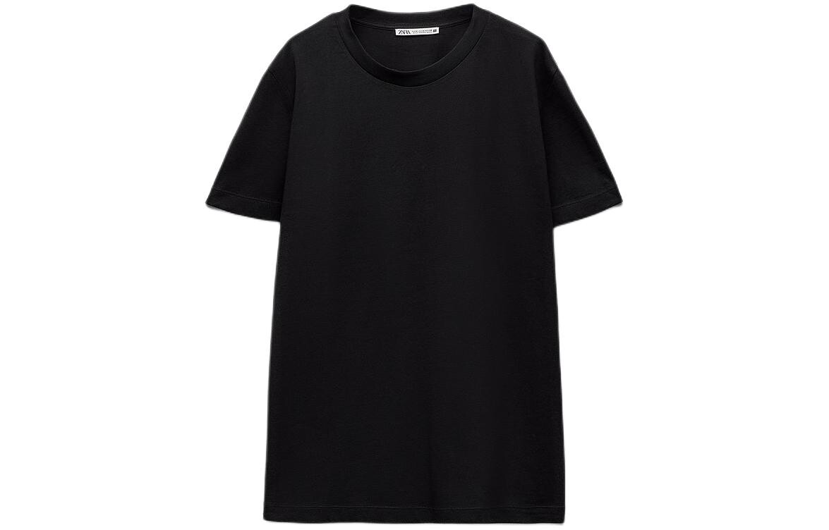 

Футболка женская черная Zara