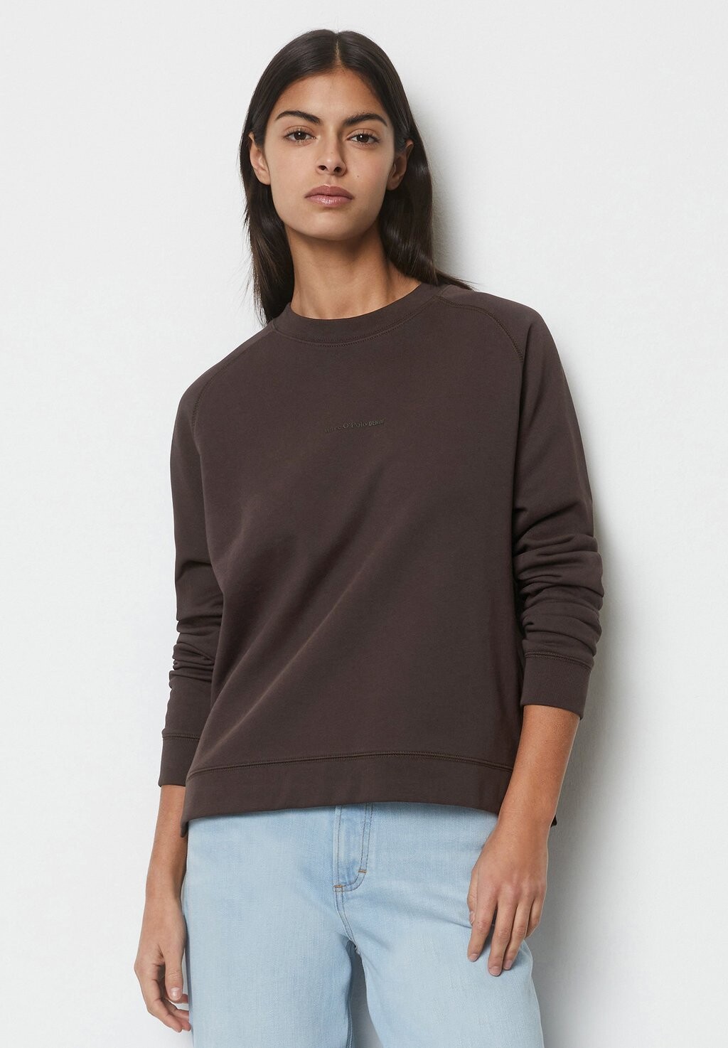 

Толстовка RAGLAN SLITS AT SIDESEAM Marc O'Polo DENIM, цвет dark chocolate