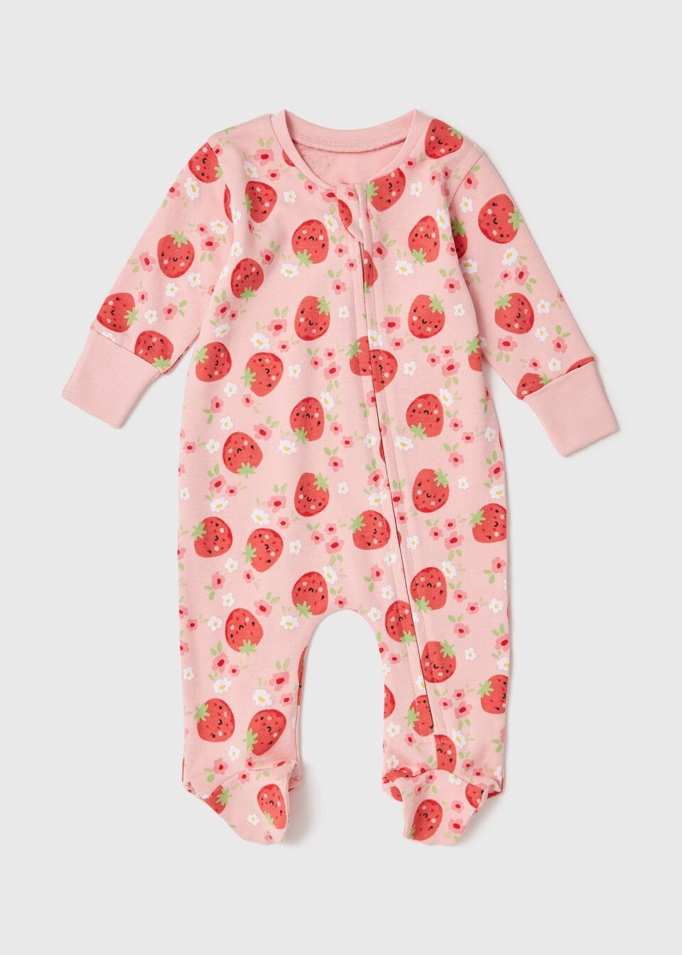 

Baby Red Клубничный комбинезон на молнии (для новорожденных до 18 мес.)