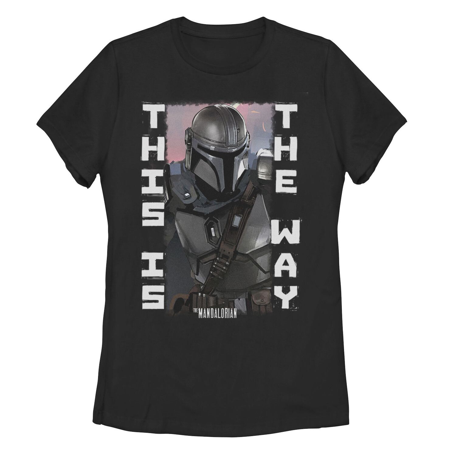 

Детская футболка с плакатом «Звездные войны Mando Blaster Battle» Licensed Character