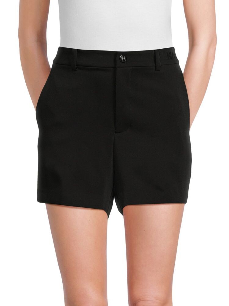 

Однотонные шорты Karl Lagerfeld Paris, черный