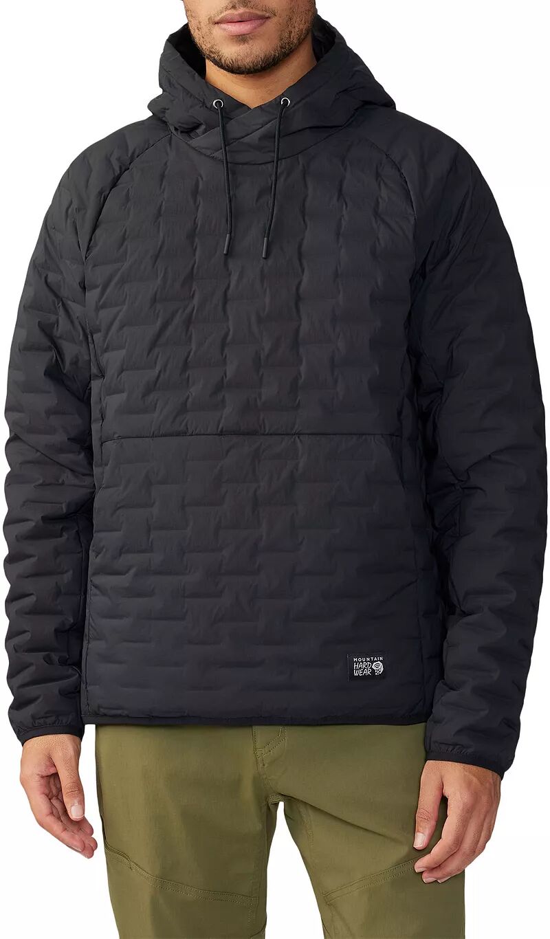 Легкий мужской пуловер с капюшоном Mountain Hardwear, черный