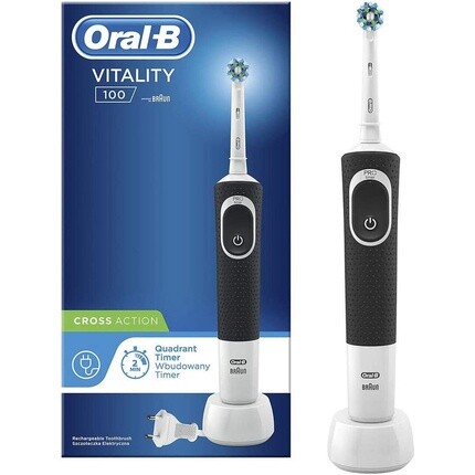 

Электрическая зубная щетка Oral-B Vitality 100 Cross Action Black Oral B