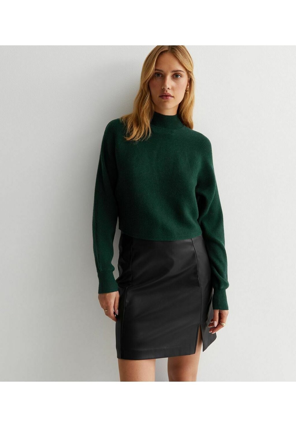 

Вязаный свитер New Look, цвет dark green