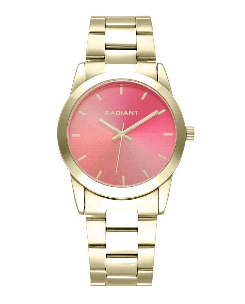 цена Женские часы Ibiza RA607202 со стальным и золотым ремешком Radiant, золотой