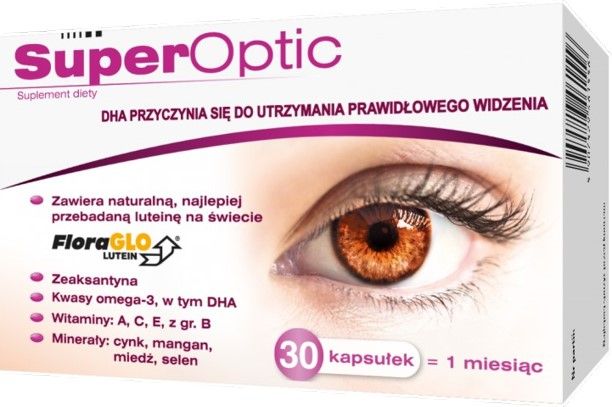 Подготовка глаз SuperOptic Kapsułki , 30 шт
