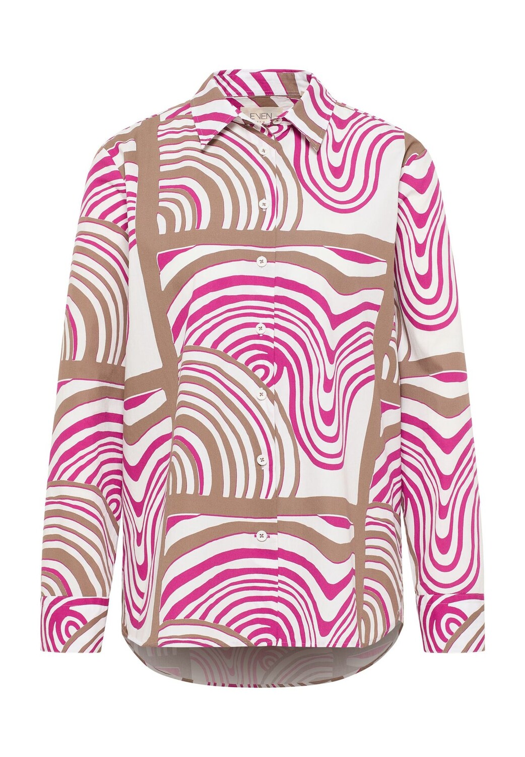 

Блузка-рубашка EVEN OVERSIZE FIT ETERNA, цвет Pflaume