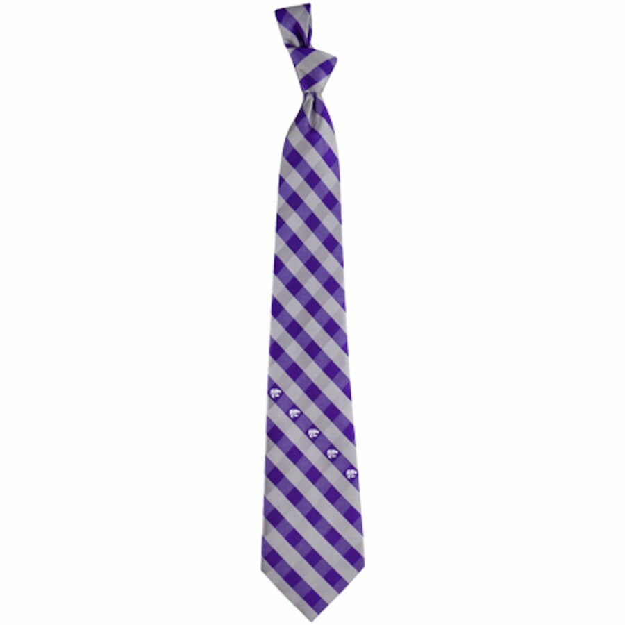 

Галстук Eagles Wings Kansas State Wildcats, фиолетовый