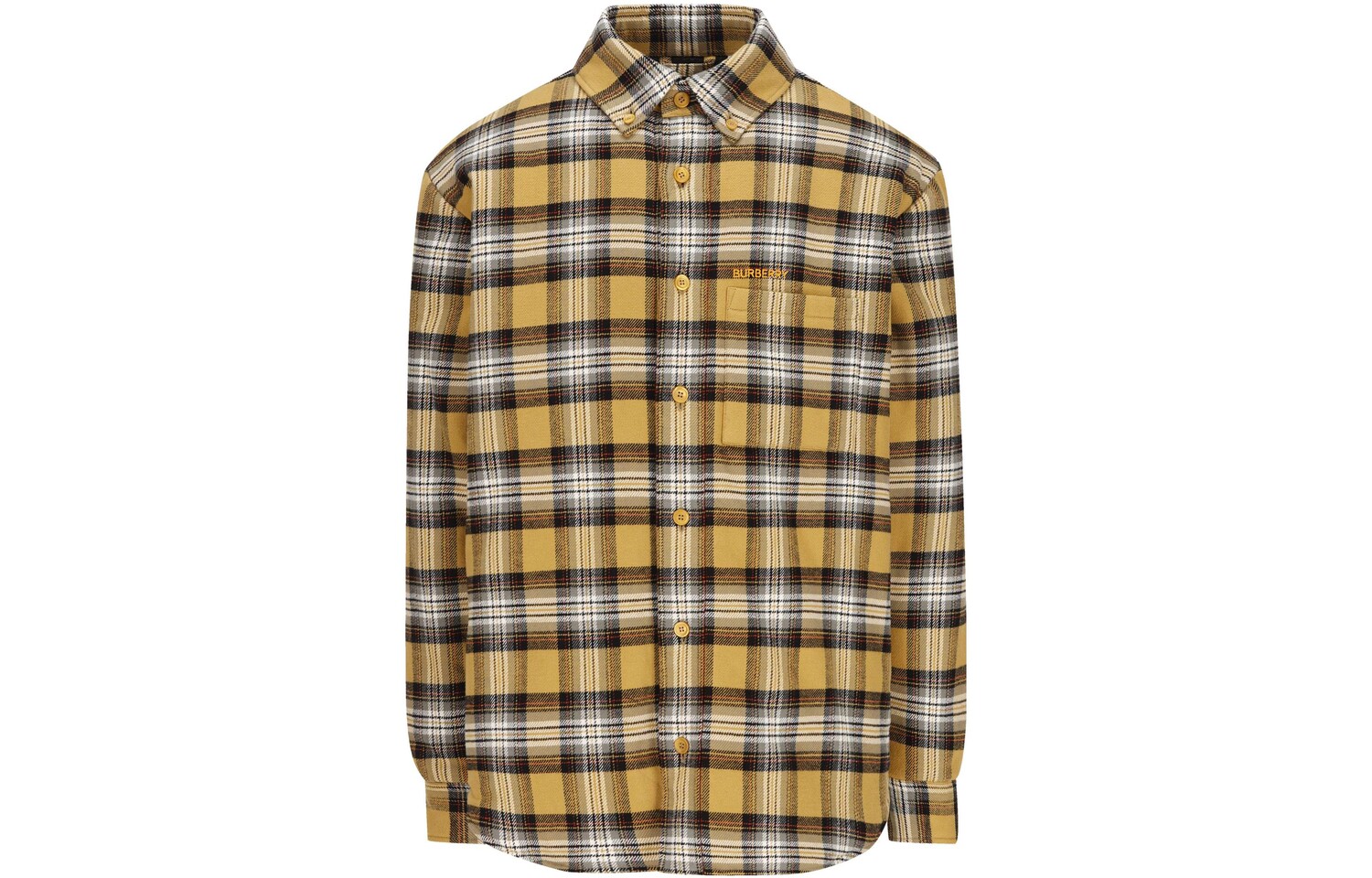 

Рубашка мужская желтая Burberry, желтый