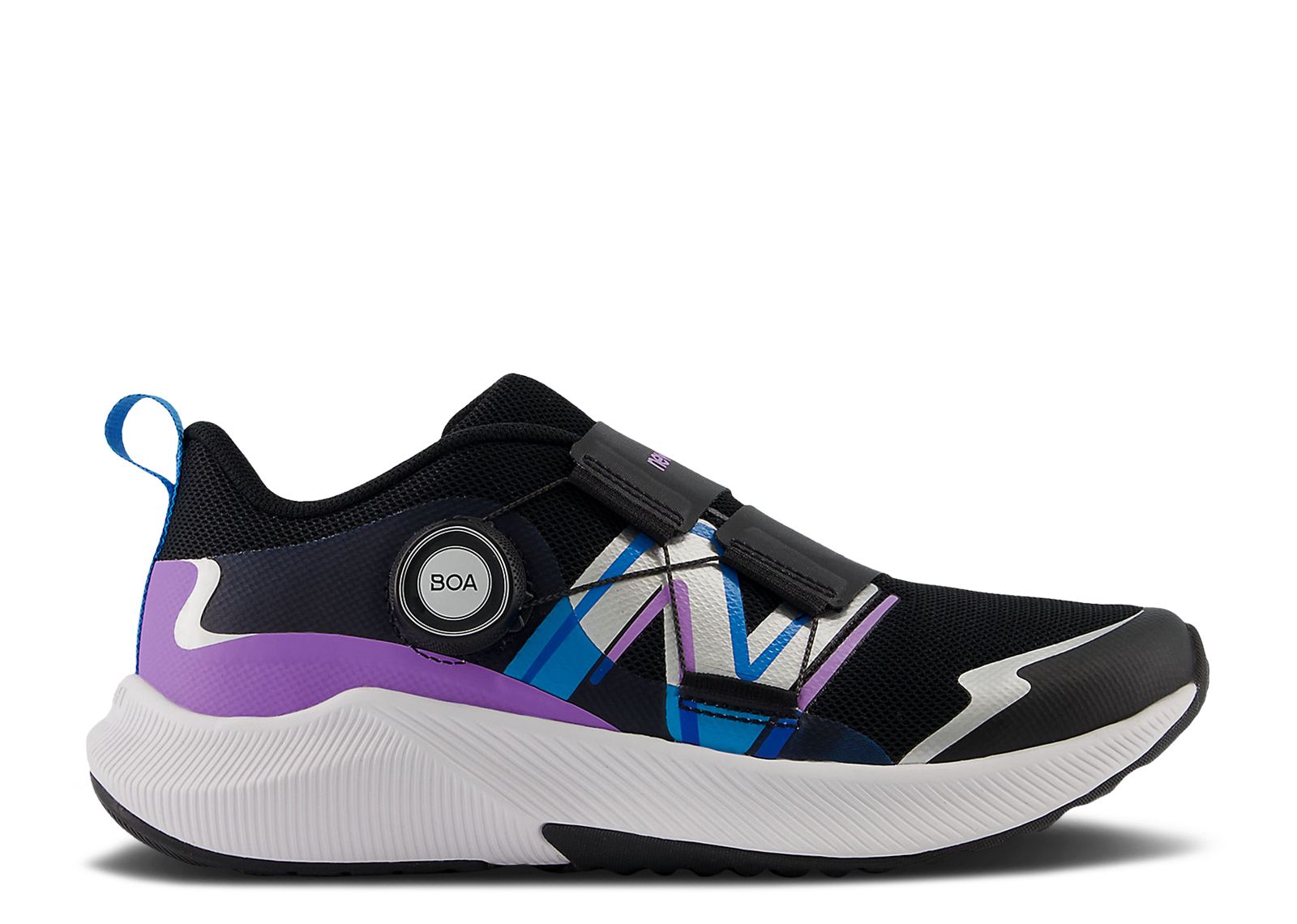 

Кроссовки New Balance Dynasoft Reveal V4 Boa Big Kid 'Black Purple Fade', черный