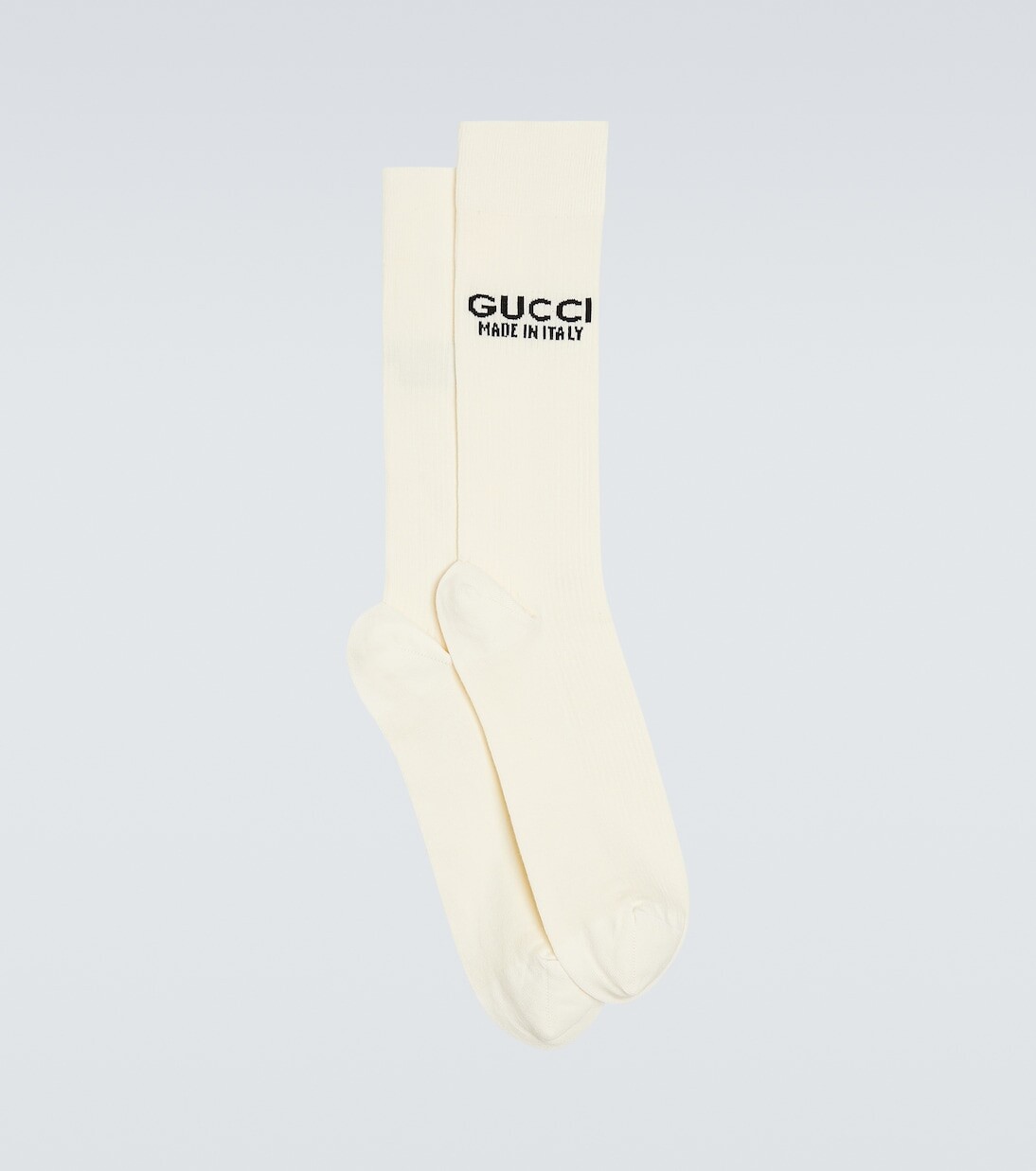 

Хлопковые носки с логотипом Gucci, белый