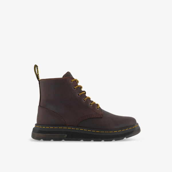 

Кожаные ботинки чукка на шнуровке crewson crazy horse Dr. Martens, коричневый
