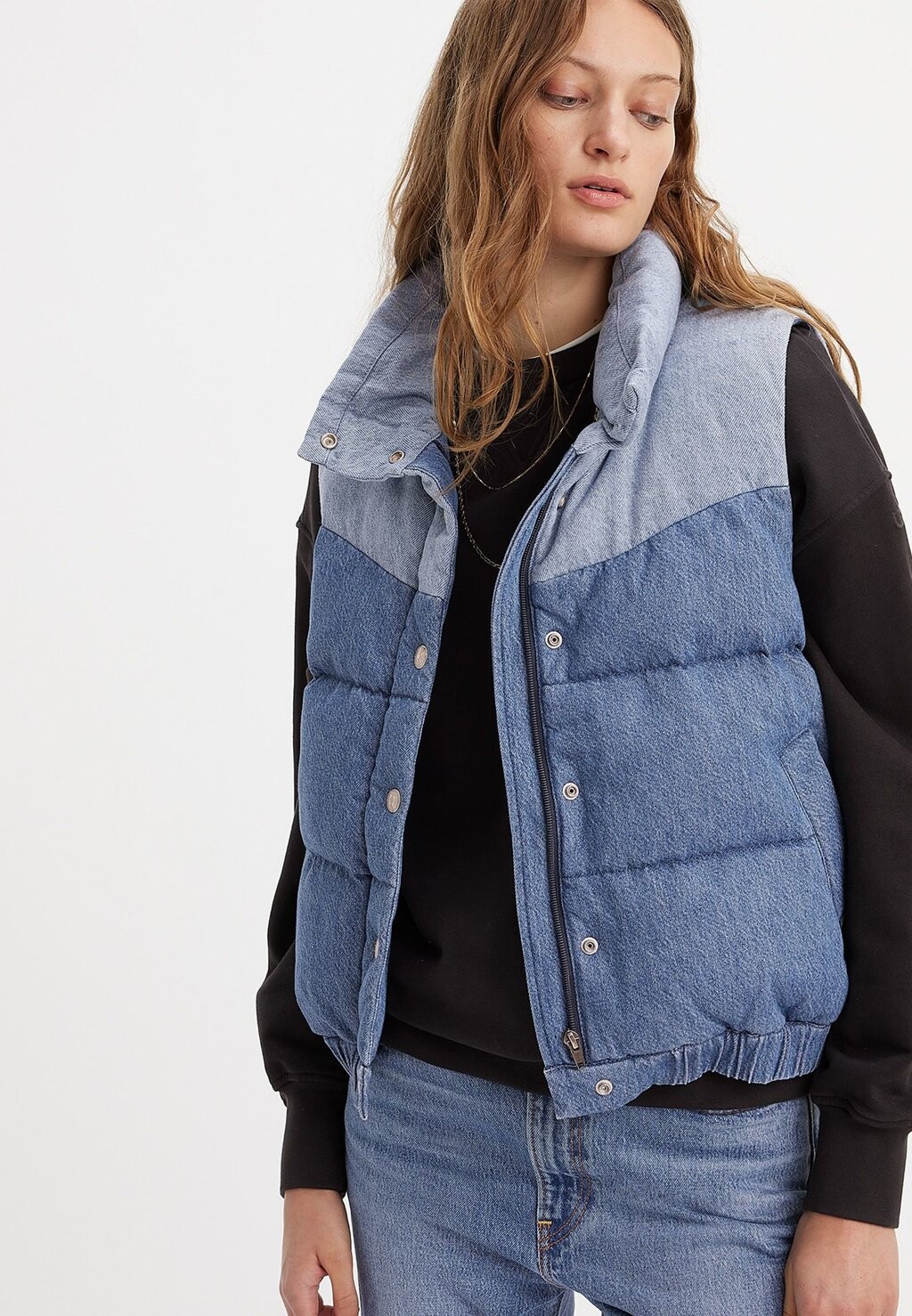 

Жилет Levi's ЖИЛЕТ-ПУХОВИК JUNO WESTERN, цвет going west