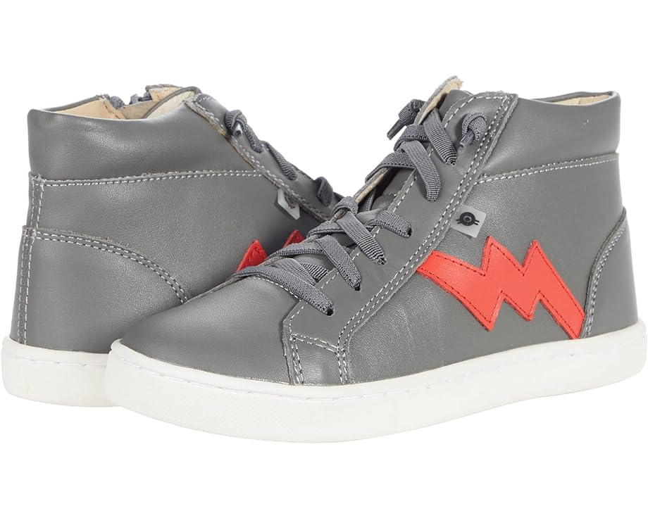 

Кроссовки Old Soles Bolty High-Top, цвет Grey/Bright Red