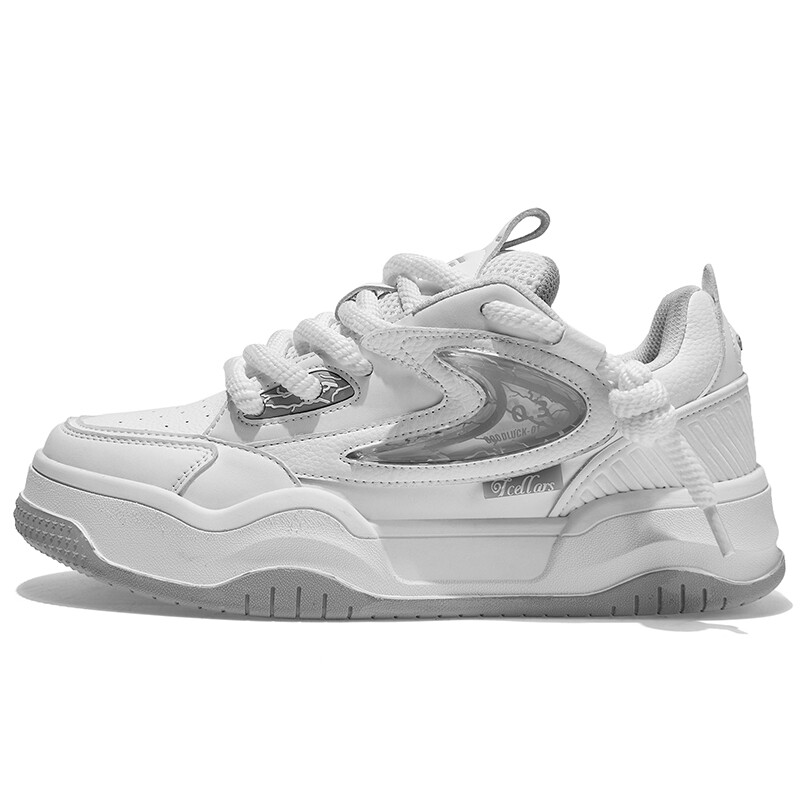 

Кроссовки TCELLARS Skateboarding Shoes Unisex Low-top, серый