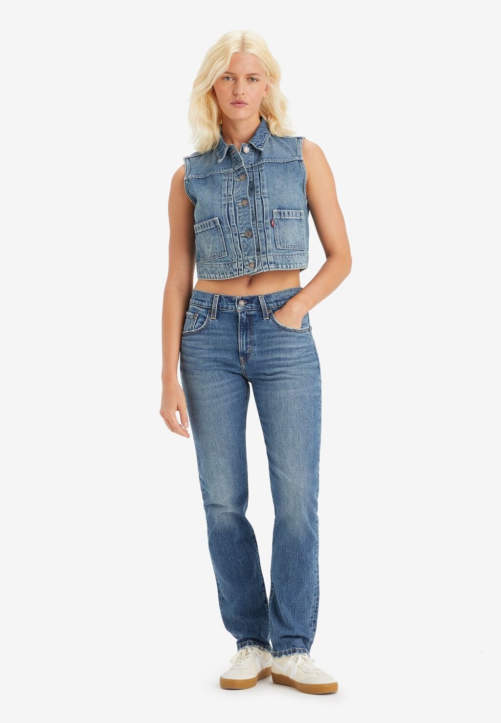 

Джинсы прямого кроя Levi's MIDDY STRAIGHT, цвет on trend