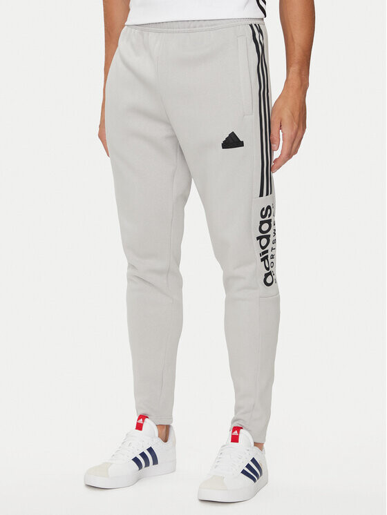 

Спортивные брюки стандартного кроя Adidas, серый
