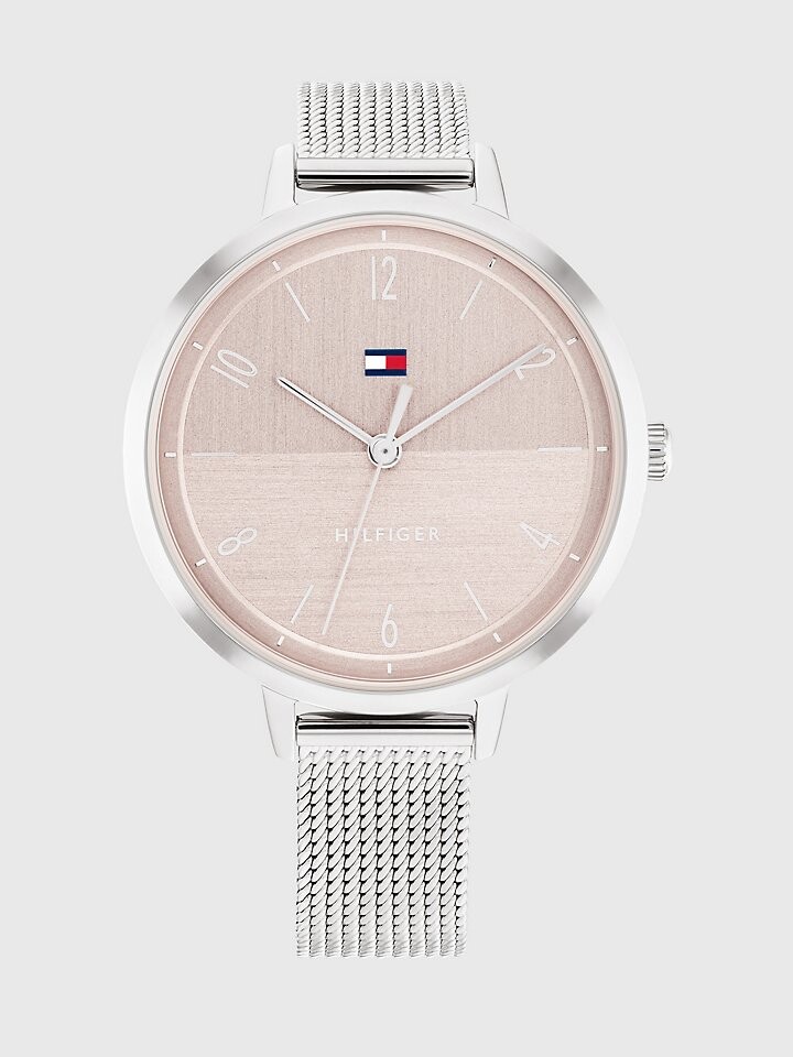 

Повседневные часы с сетчатым браслетом из нержавеющей стали Tommy Hilfiger