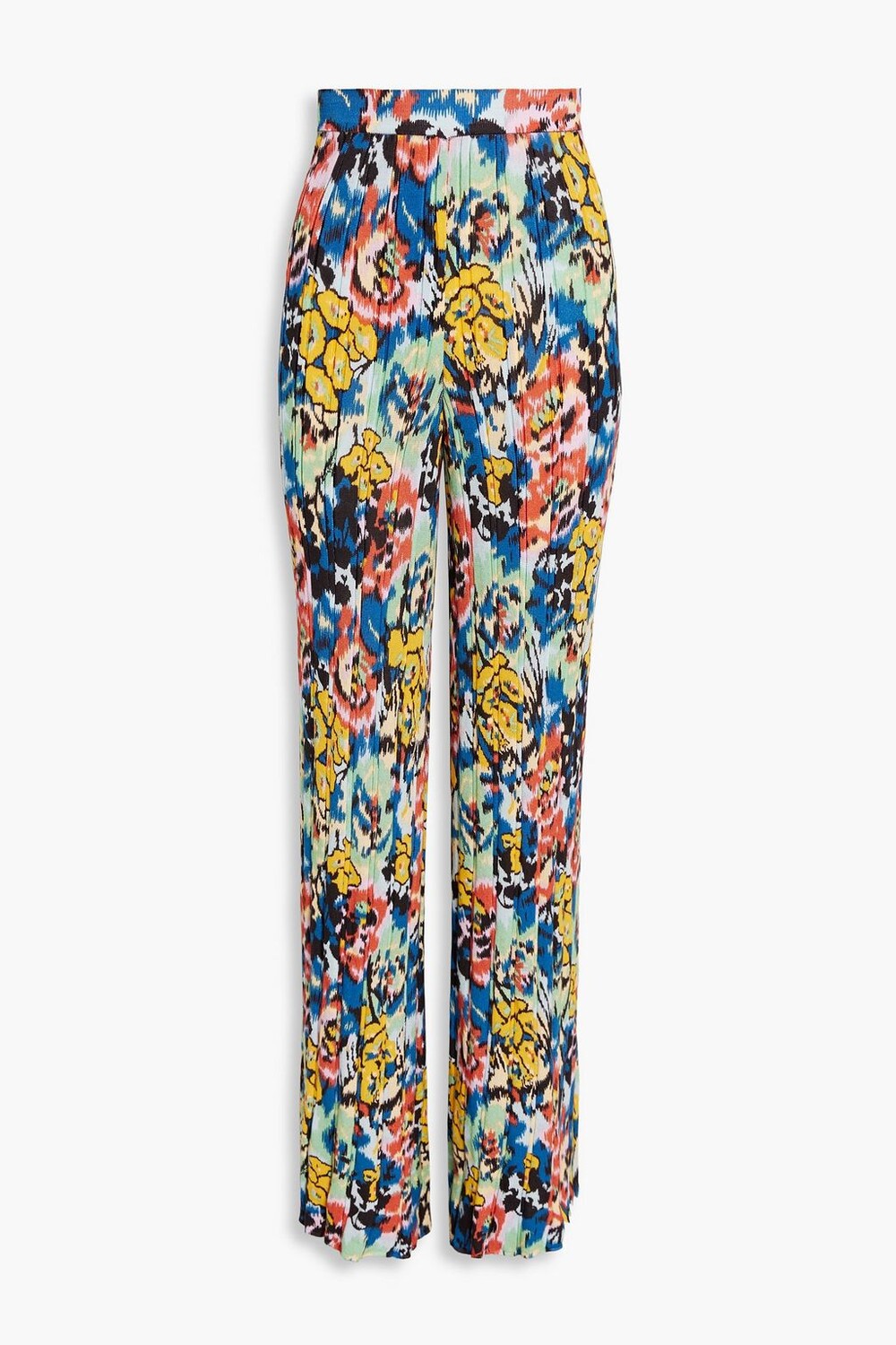 

Широкие брюки из хлопка крючком. MISSONI, синий
