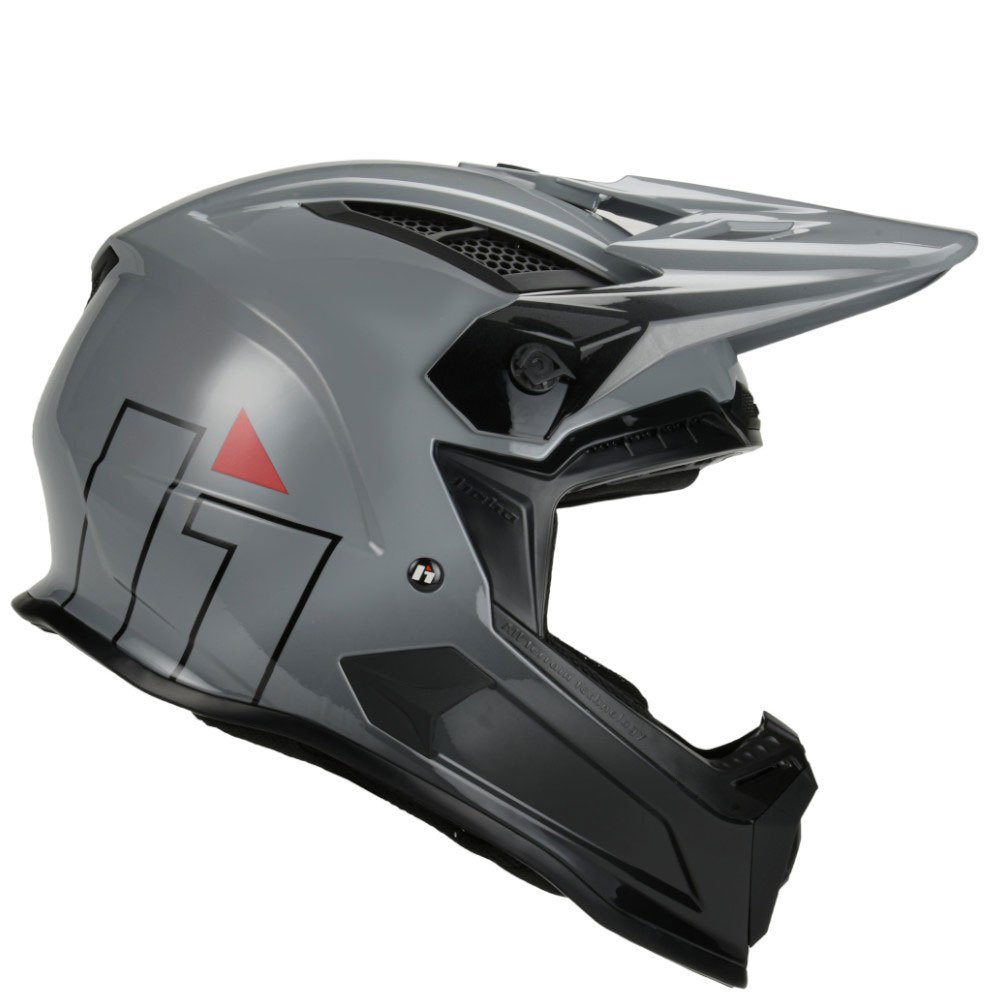 Шлем для мотокросса Hebo HMX-P01 Brain, черный