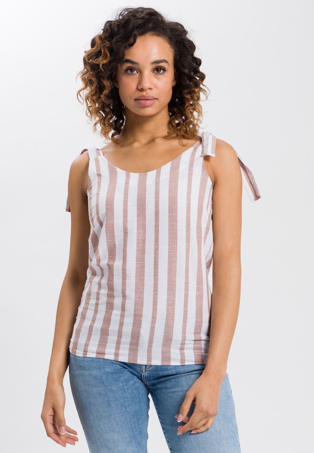 

Блузка Cross Jeans, цвет ecru