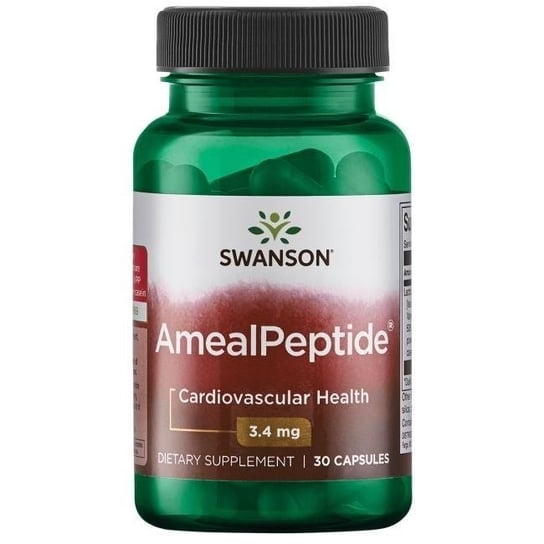 

Swanson, AmealPeptide 3,4 мг, 30 капсул. Inna marka