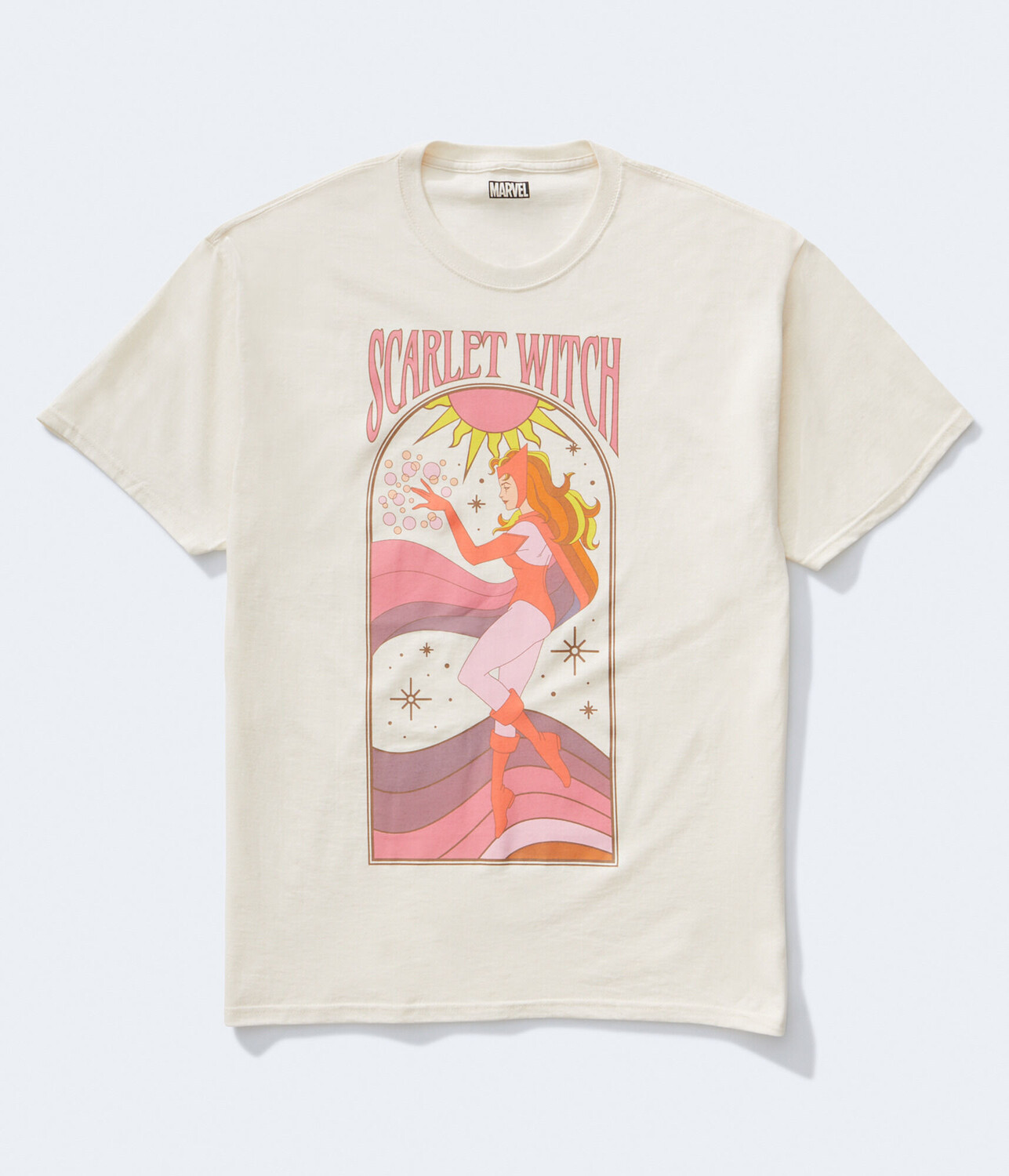 

Футболка с рисунком Scarlet Witch Aeropostale, бежевый
