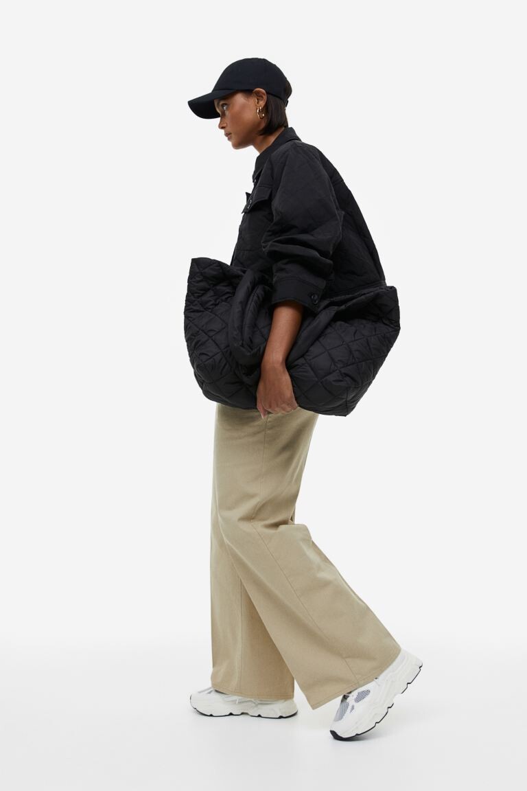 

Брюки из хлопкового твила H&M