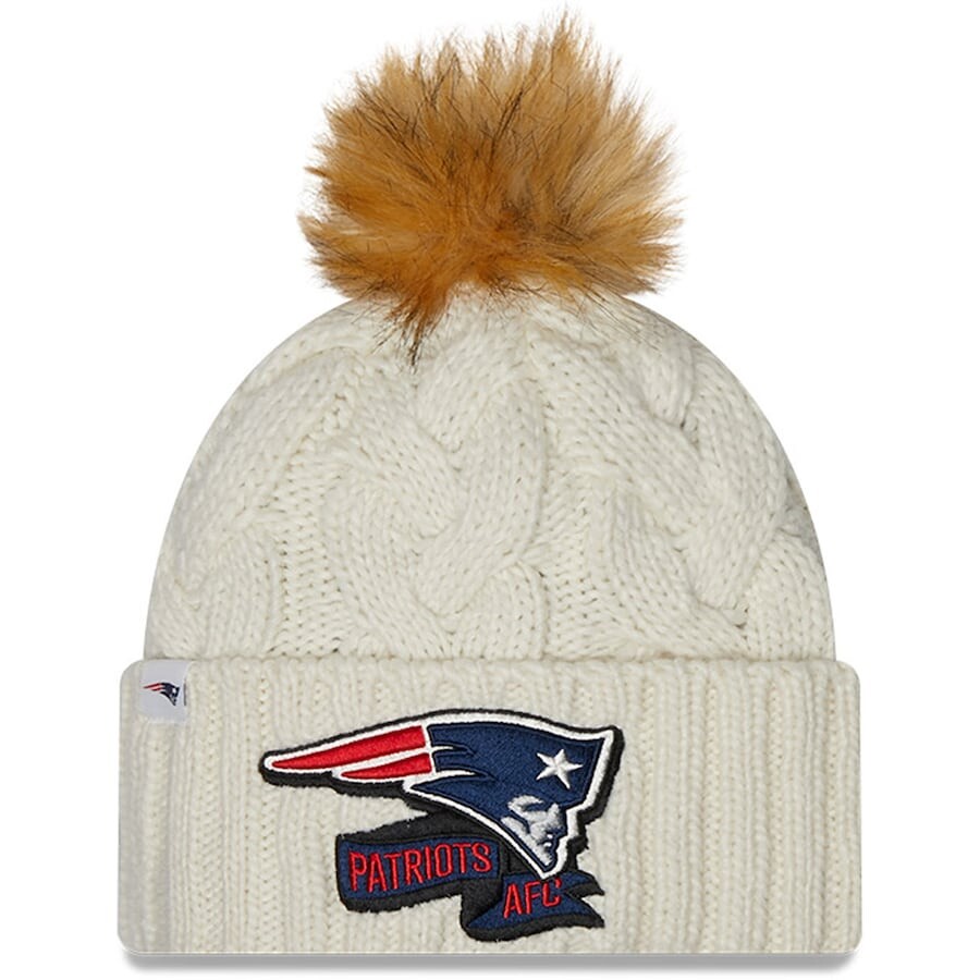 

Шапка New Era New England Patriots, кремовый