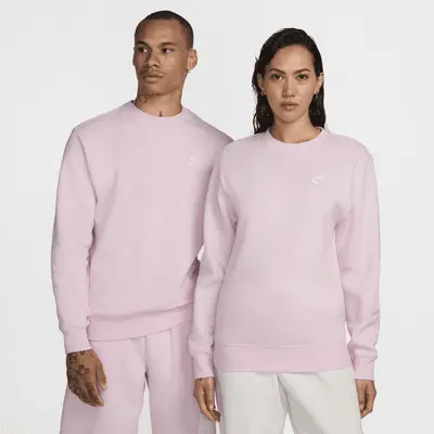 

Футболка Nike Sportswear Club Fleece, цвет Pink Foam/White