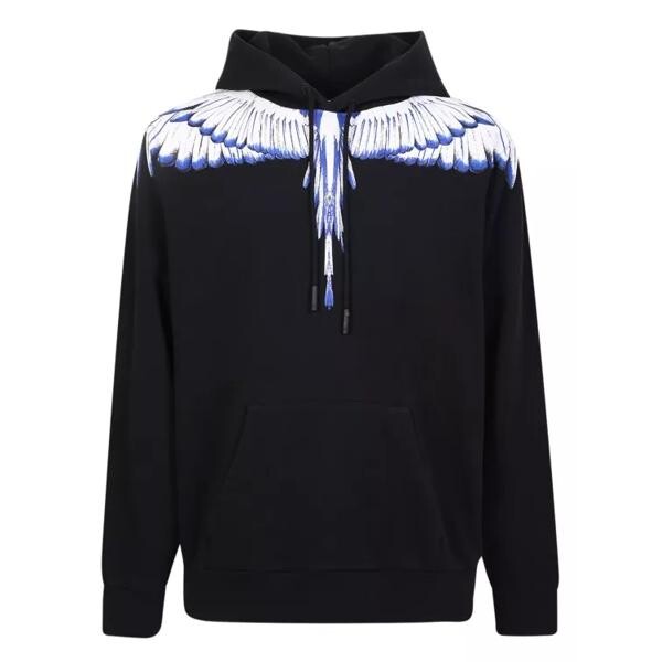 

Футболка wings print sweatshirt Marcelo Burlon, черный