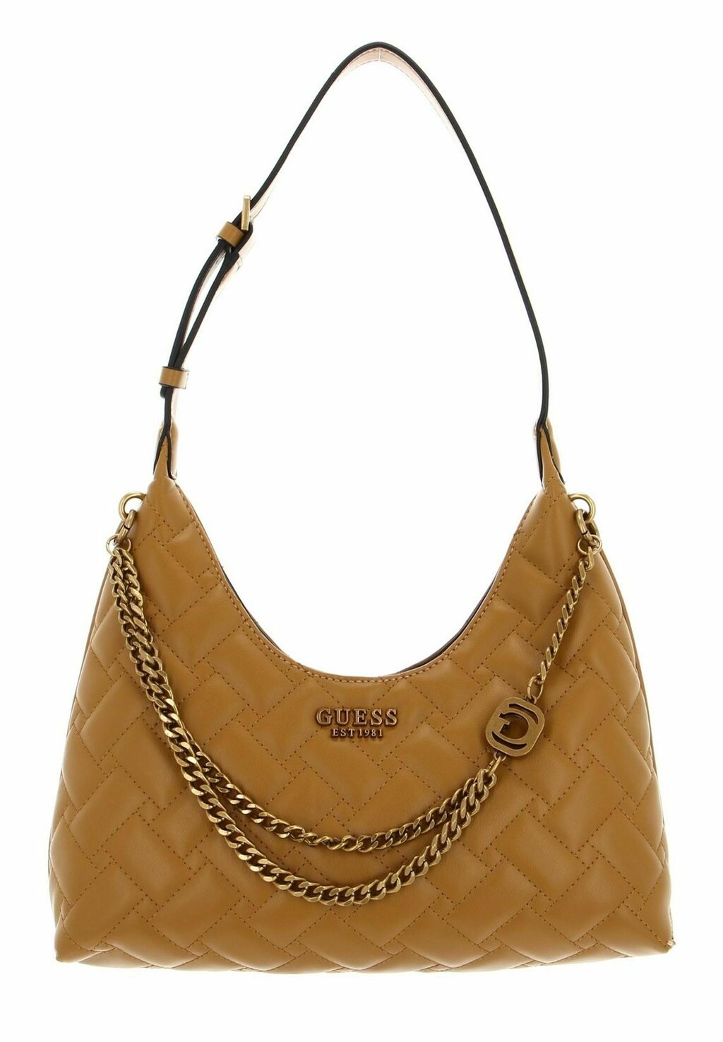 

Сумка Guess HOBO, горчичный