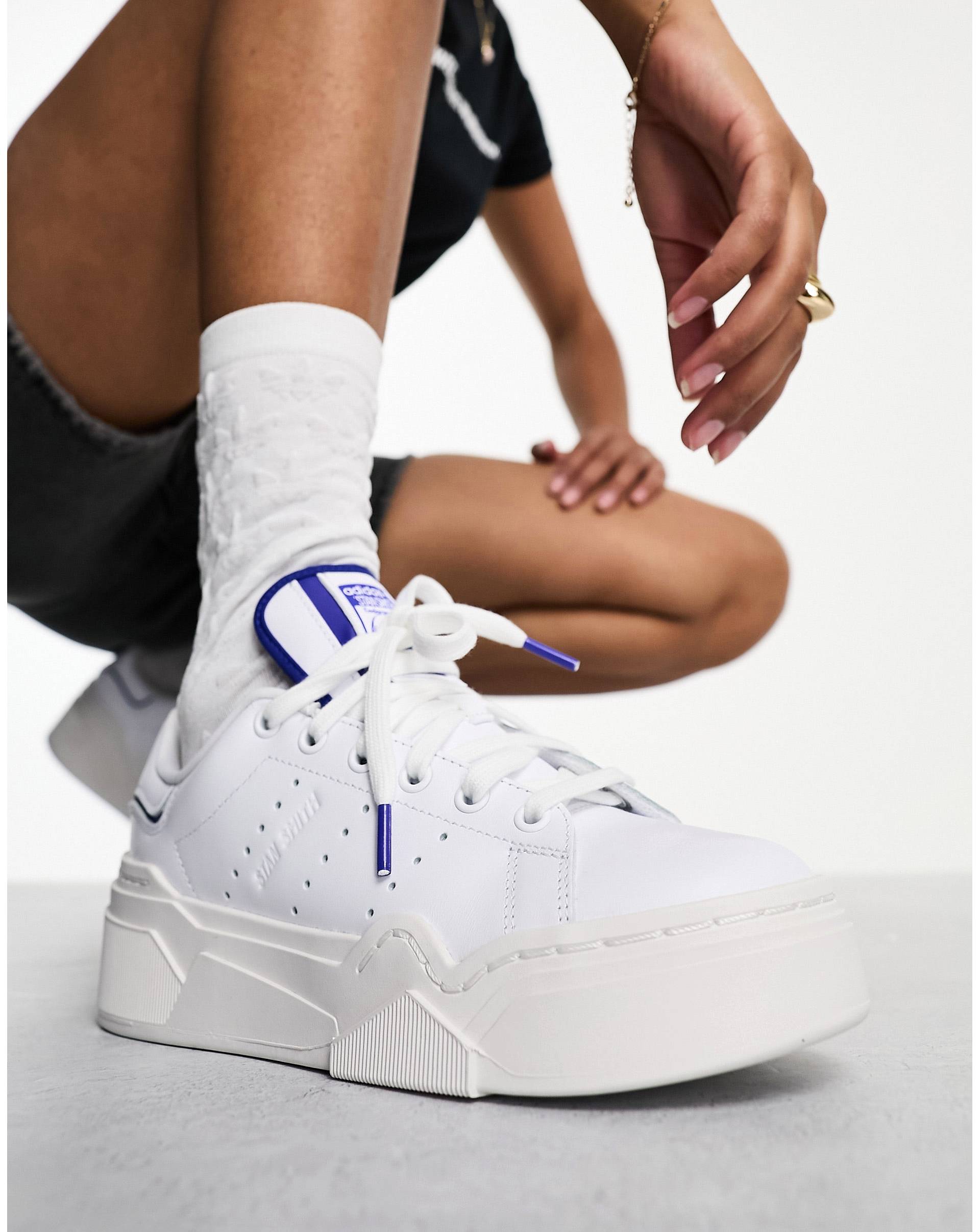 Белые кроссовки adidas Originals Stan Smith Bonega 2B