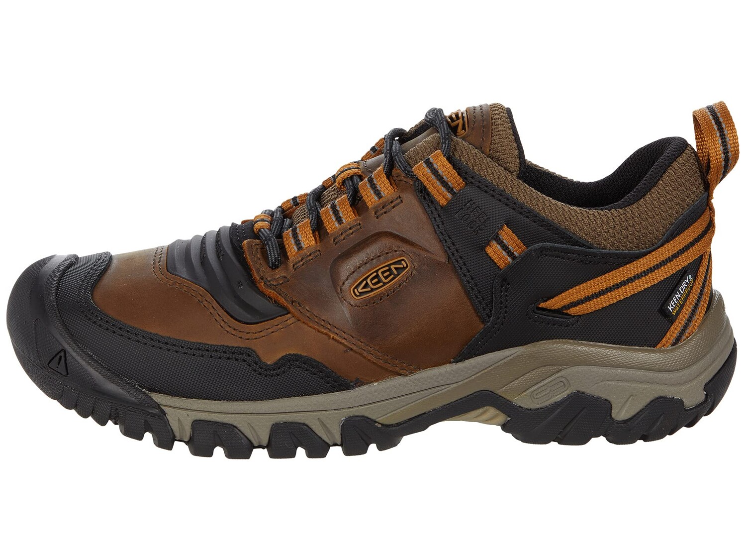 

Треккинговые ботинки Keen Ridge Flex WP, коричневый