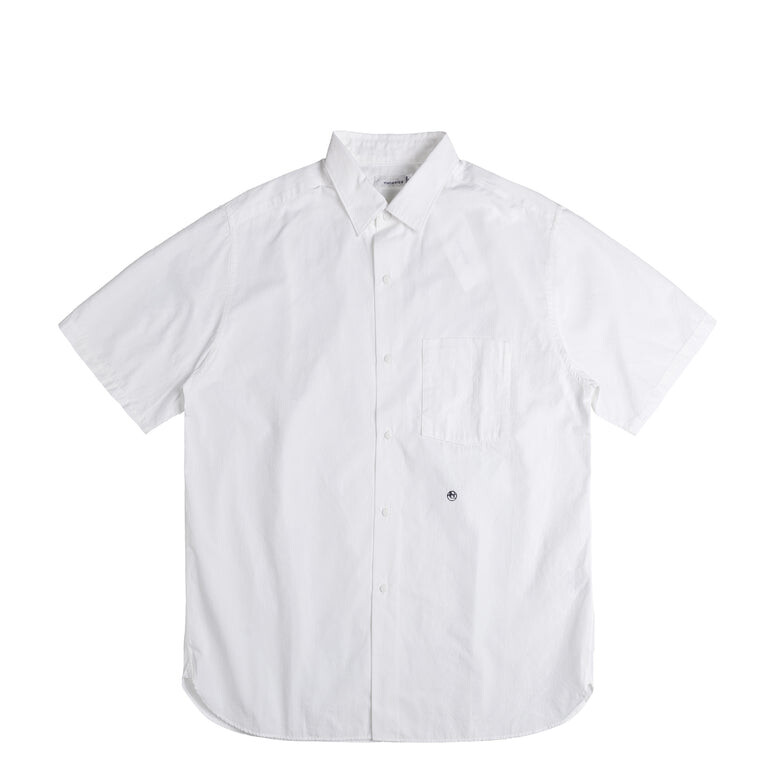 

Рубашка Regular Collar Short Sleeve Wind Shirt Nanamica, белый