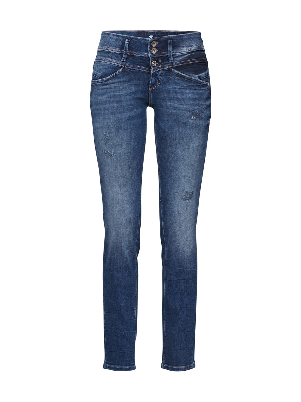 Джинсы узкого кроя Tom Tailor Alexa, синий джинсы скинни tom tailor alexa прилегающие средняя посадка стрейч размер 25 синий