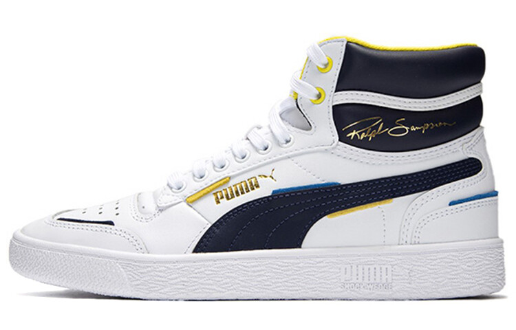 

Кроссовки Puma Ralph Sampson Mid Mid Белый/Черный/Желтый