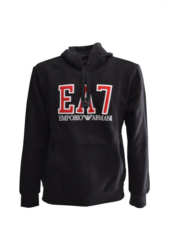 

Толстовка regular fit Ea7 Emporio Armani, черный