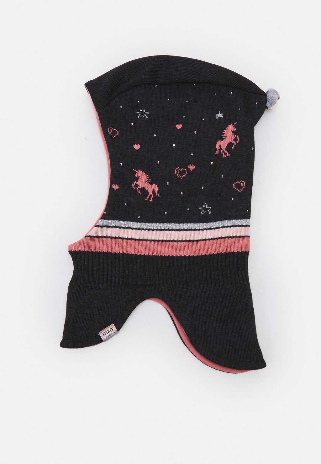 

Шапка KIDS UNICORN BALACLAVA WIND RESISTANT UNISEX maximo, цвет carbonmeliert/dusty rose