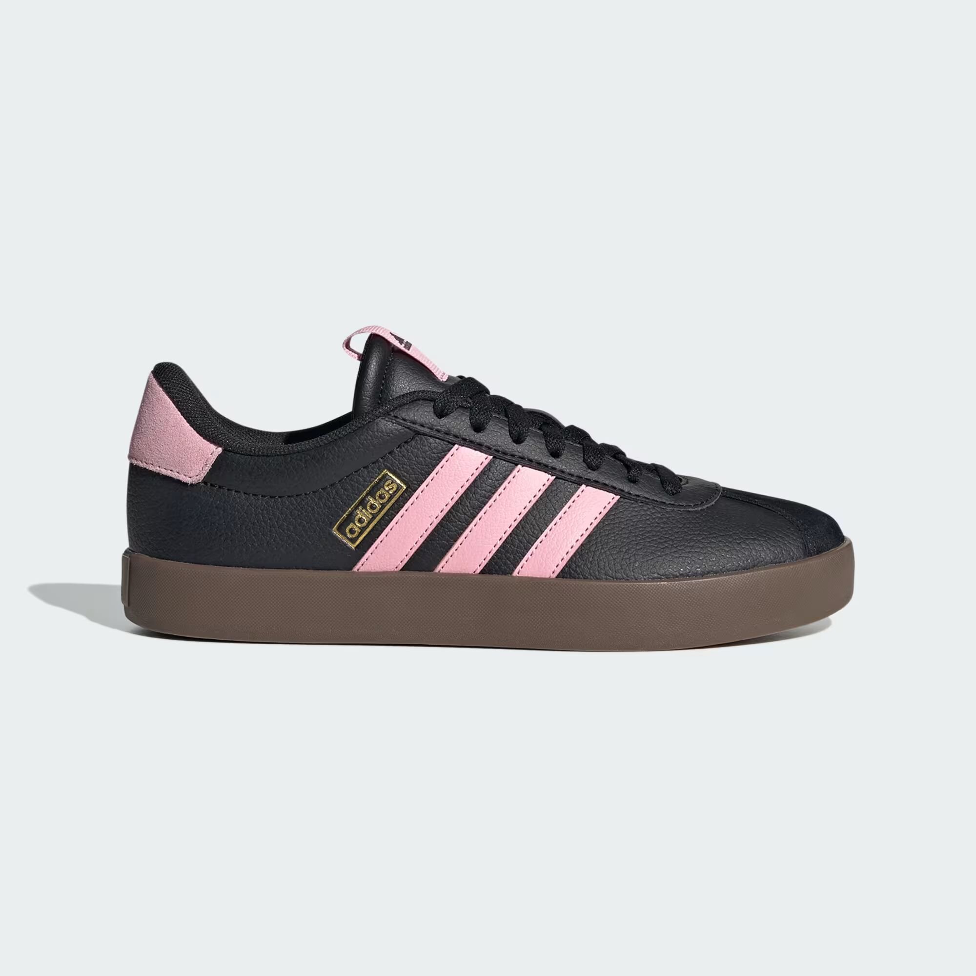 

Кроссовки VL Court 3.0 Adidas, цвет Core Black/Core Black/Gold Metallic