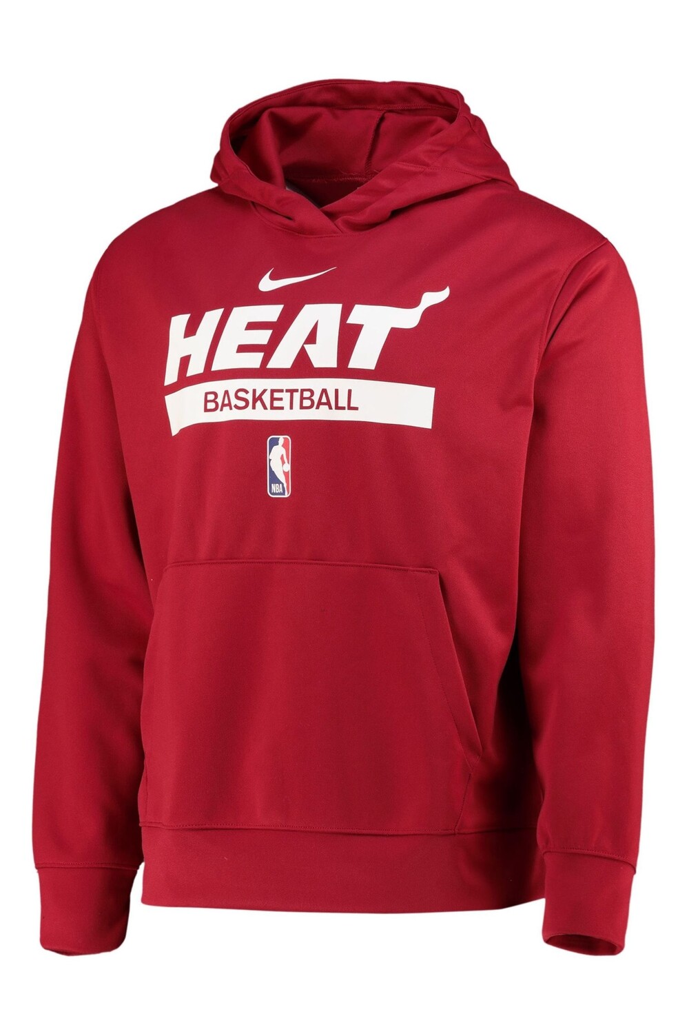 

Флисовый пуловер с капюшоном Fanatics Miami Heat Spotlight Nike Nike, красный