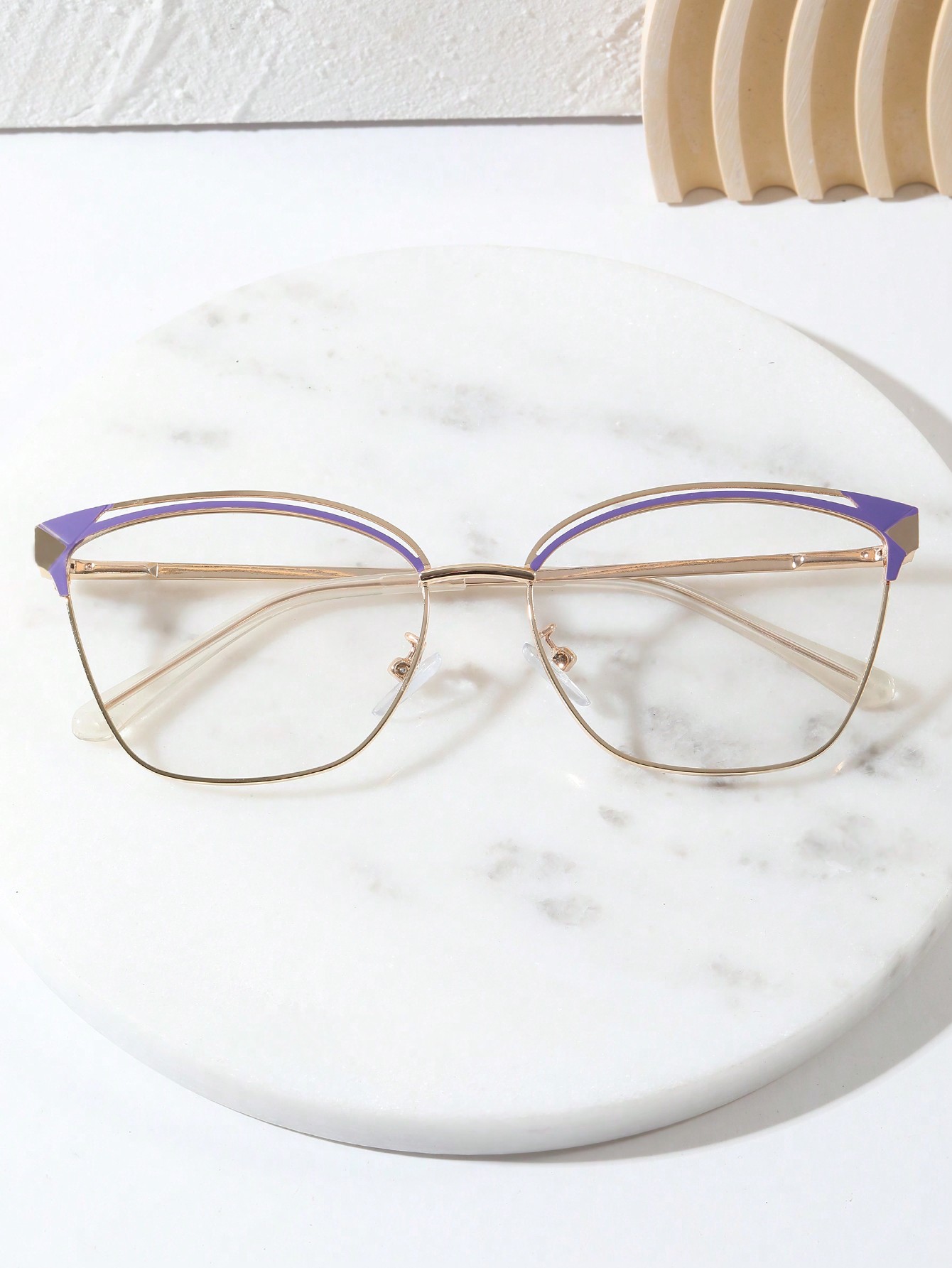 1 шт. новые стильные металлические фотохромные очки с защитой от синего света