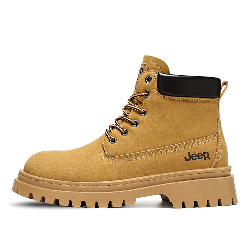 

Ботинки унисекс желтые Jeep