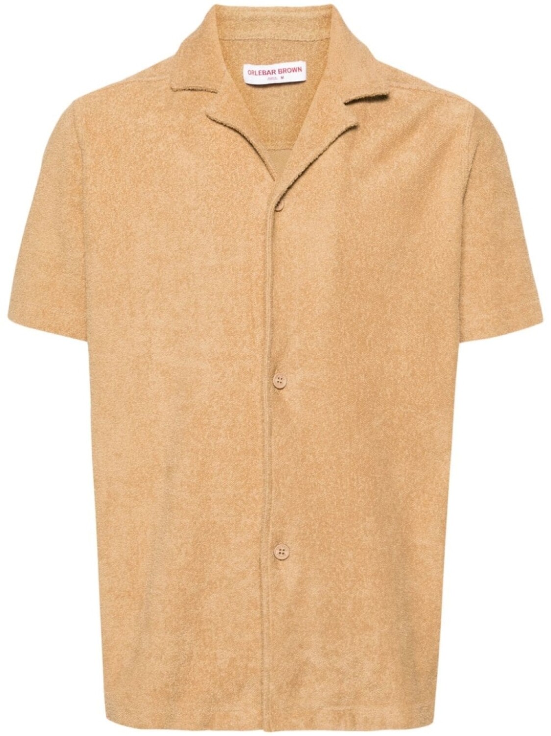 

Orlebar Brown махровая рубашка Howell, нейтральный цвет