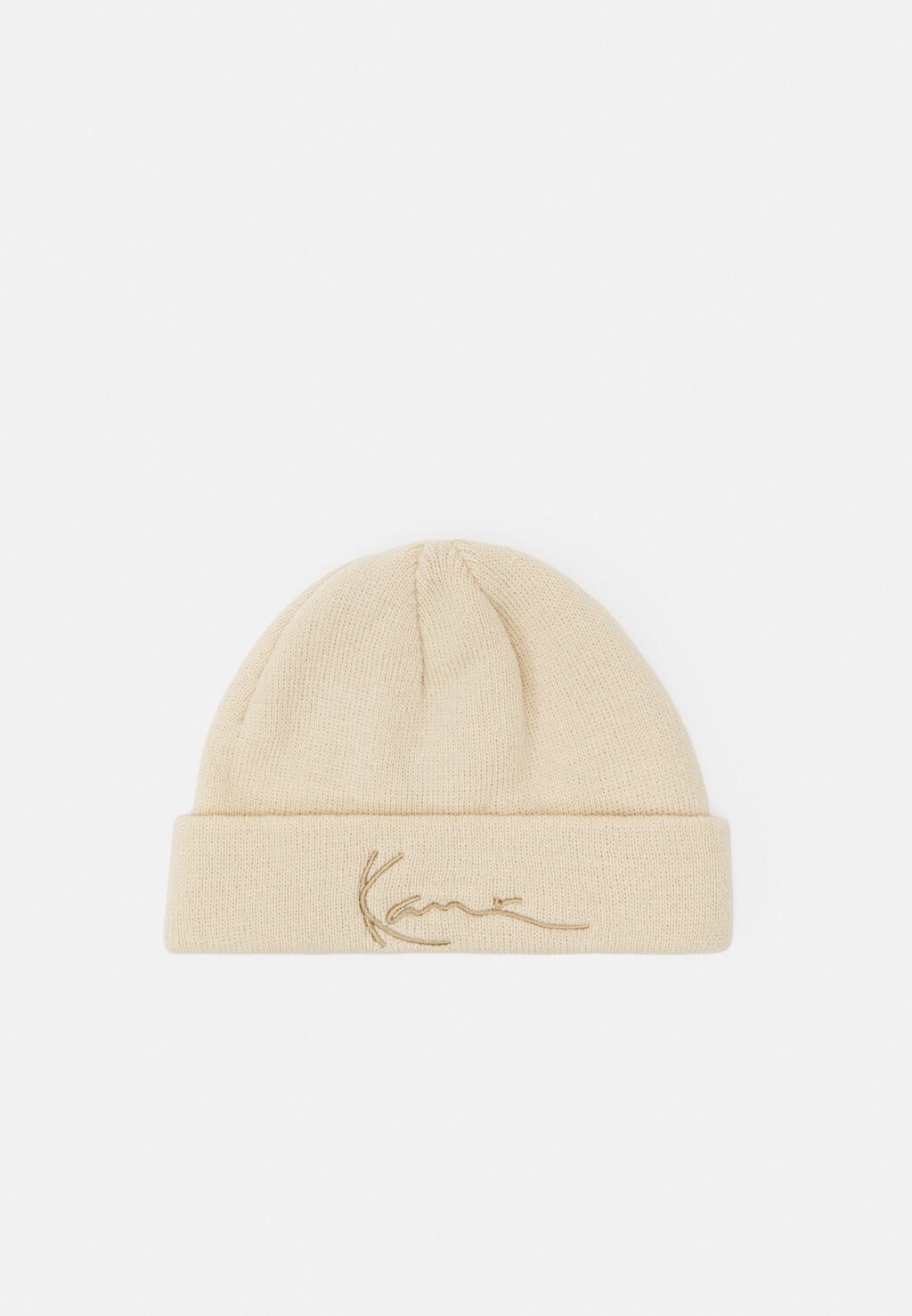 

Шапка SIGNATURE FINE FISHERMAN BEANIE UNISEX Karl Kani, кремовая