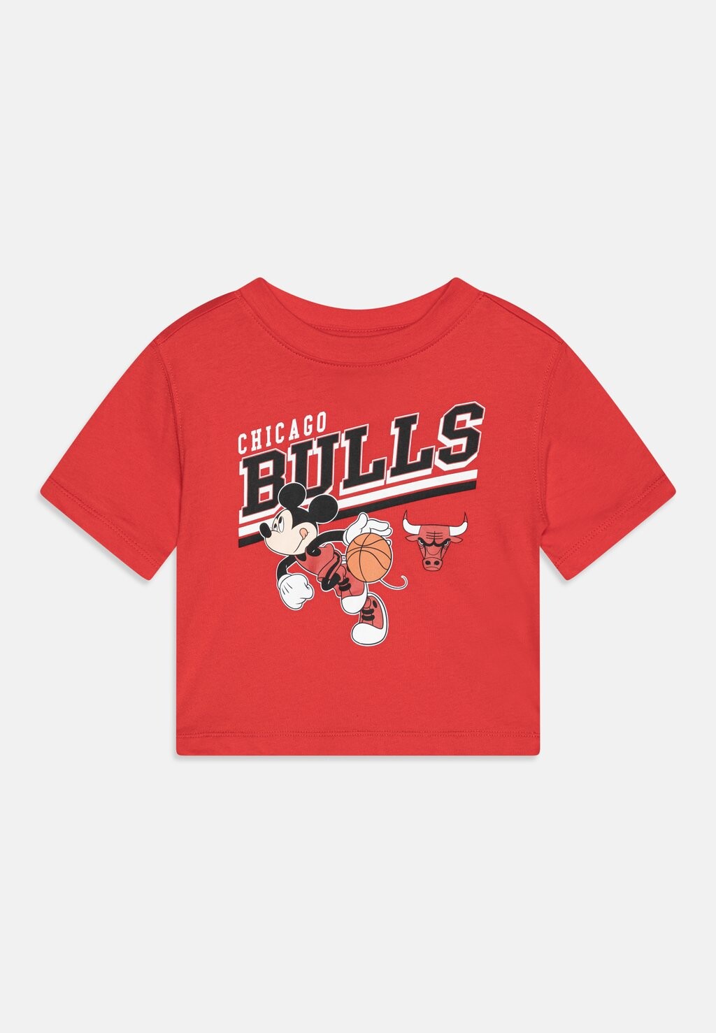 

Team Nba Chicago Bulls Disney Graphic Tee Unisex Outerstuff, цвет university red